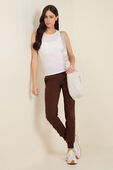 Sheer Cotton Ribbed Tank Top